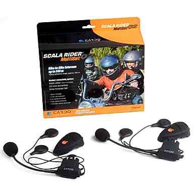 Childrens Toyshop  Electronics : Cardo Scala Rider Motorcycle Bluetooth Bike To Bike Intercom Talk Multiset Q2