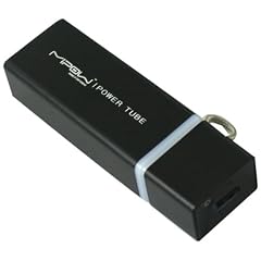 MiPow SP3000-BK PowerTube 3000 mobiler Zusatzakku f�r alle iPhones, iPods,  Smartphones, PSP, NDS, MP3-Player (3000mAh) schwarz