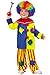 Fun World Boys Costumes Baby Big Top Clown Toddler, Yellow,multi, Large 3T-4T US
