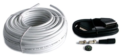 FTE Maximal Univers U 4402 Installationskit f&uuml;r Satanlagen 10 m Koaxkabel