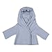 Best Buy Toffee Moon Baby Boys Hooded Shawl Cardigan in Periwinkle/Pebble Stripe Stores
