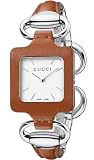Gucci 1921 Damenuhr Leder/Edelstahl karamell YA130401