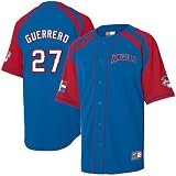 Nike Anaheim Angels #27 Vladimir Guerrero Royal Blue Hardball Baseball Jersey