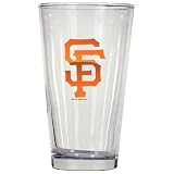 San Francisco Giants 3D Logo Pint Glass