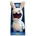 Peluche Lapin Crétin qui crie vraiment Bwaaaaaah ! - Don't squeeze me or I will scream