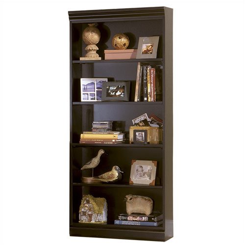 Riverside Furniture 47136 Coastal 72" H Bookcase in Antique Black
