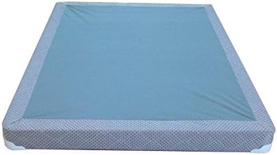 Continental Sleep Fifth Ave Foam Encased 5-Inch Box Spring, Full, White/Brown