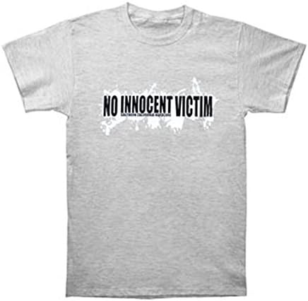 No Innocent Victim Men's Live T-shirt Small Grey