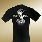 Shelby Cobra Black Tee Shirt, X-Large
