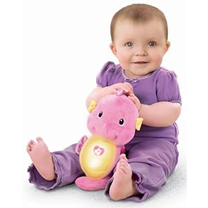 Fisher-Price Ocean Wonders Soothe and Glow Seahorse Pink