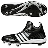 IMAGE OF adidas Men's Reggie III Td D Football Cleat,Black/White/Silver,11.5 M
