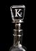 Kitchen & Housewares : Monogram Glass Wine Stopper - K