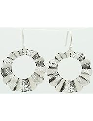 STERLING SILVER LACE EARRINGS