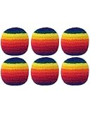 IMAGE OF Set of 6 Hacky Sacks - Rainbow