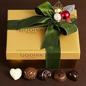 Godiva Christmas Ballotins on Amazon.com
