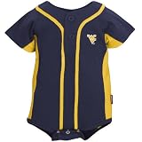 West Virginia Mountaineers Navy Blue Infant Slider Jersey