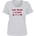Raising teenagers is like nailing Jell-O to a tree *Bella Ladies Short Sleeve Scoop Neck Tee (T-Shirt) WHITE LARGE
