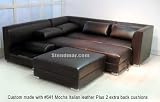 NEW Modern Euro Design Sectional Sofa w/ Queen Bed S1105