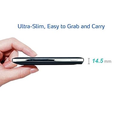 ADATA PV120 Power Bank is an Elegant Companion for Your Mobile Life(APV120-5100M-5V-CBK)