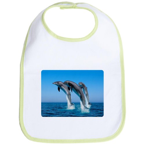 Baby Bib Kiwi Dolphins Dancing