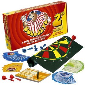 Classic Bullseye Dartboard Game 2nd Edition - Magnetic Darts Trivia Game