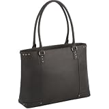 Solo 15.4- Inch Womens Leather Laptop Carryall (Dark Brown)