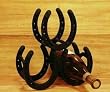 3 Bottle Horseshoe Wine Rack 3 Bottle Horseshoe Wine Rack