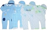 Infant Boys' Sleep n' Play Coveralls w/ Hat