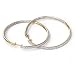 1.26 Carat 14KYG Diamond Hoop Earrings