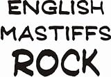 English Mastiffs Rock Youth T-Shirt for boys or girls