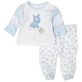 Absorba Newborn Girls 2 Piece Coverall And