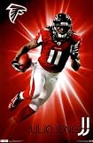 (22x34) Atlanta Falcons Julio Jones Sports Poster Print Poster Print, 22x34