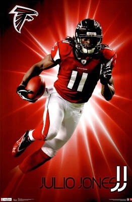 (22x34) Atlanta Falcons Julio Jones Sports Poster Print Poster Print, 22x34