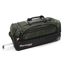 Pathfinder Gear 32 Inch Rolling Drop Bottom Duffel, Olive, One Size
