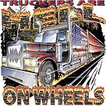 Truckers~hell On Wheels Adult Sweatshirt