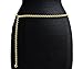 NYfashion101 Trendy Belly Chain Belt w/ Single Link Chain IBT1010-Gold