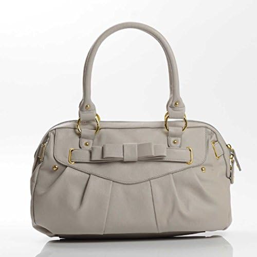 Rhodopis Faux Leather Fancy Butterfly Shoulder Bag (Grey)