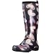 Kamik Women's Hearts Rain Boot,Black,8 M