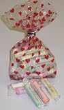 Gourmet Food : Scott's Cakes Assorted Salt Water Taffy 1/2 Pound Red Heart Bag