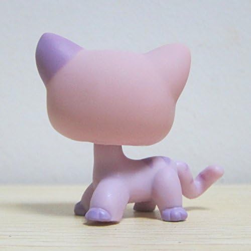 Bes88 Littlest Pet Shop Collection LPS Figure Loose Pink Rare Cat Kitten by Bes88
