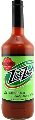 Zing Zang Bloody Mary Mix 32 OZ with Free Liquor Bottle Speed Pourer
