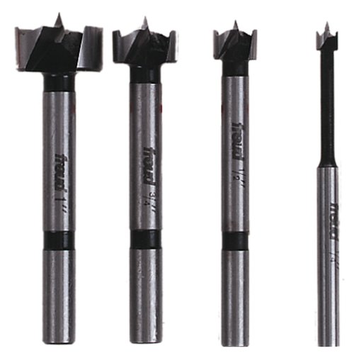 Freud FB-104 4 Bit 1/4-Inch to 1-Inch Forstner Bit Assortment