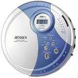 JENSEN CD55AF Personal CD Player with AM/FM Tuner