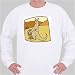 Sweatshirt with australia, joey, kangaroo, marsupial, brown
