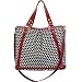 Lyndsey Tote Diaper Bag by Mia Bossi - Black Cherry