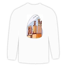 Long Sleeve T-shirt with pillars, 