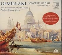 Geminiani: Concerti Grossi (after Corelli, Op 5) /AAM &middot; Manze