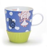 Shinzi Katoh Dan Dan mug(ダンダンマグ) (マグとミニカップのセット) jump 71335 JUMP