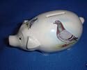 Racing Pigeon Design Piggy Bank Money Box