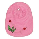 SnugEase Bib, Infant Size, Curious Ladybugs